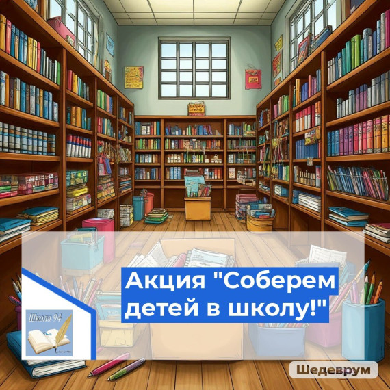 Акция "Соберем детей в школу!".